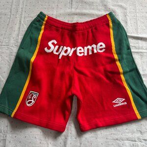 Supreme x Umbro Knit Soccer Short 'Red'
